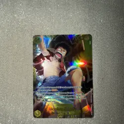 One Piece TCG Monkey.D.Luffy OP15-119 SEC Near Mint In Hand - Image 1