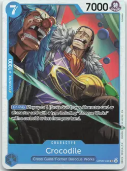 Crocodile OP09-046 One Piece Card NM - Image 1