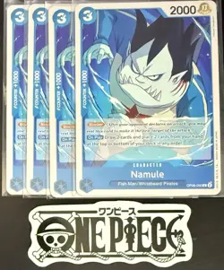 4x One Piece OP08-050 C Namule - ENG - Regular - Play Set - TCG - NM/M - Image 1