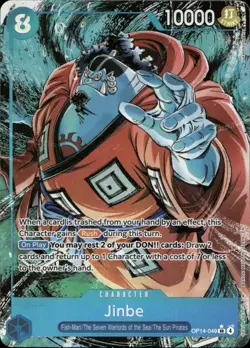 One Piece TCG • Jinbe OP14-049 • Alternate Artwork • ENG/NM - Image 1