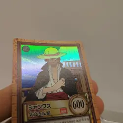 Shanks - C14 Holo Foil - One Piece Carddass Hyper Battle card (1999 Japan) -F/S - Image 1