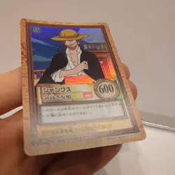 Shanks - C14 Holo Foil - One Piece Carddass Hyper Battle card (1999 Japan) -F/S - Image 4