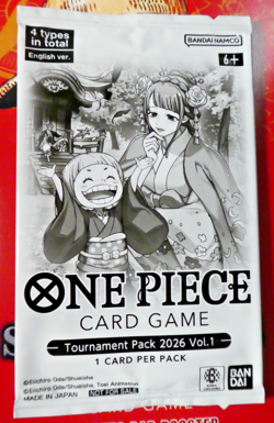 One Piece Booster Tournament 2026 Vol.1 Card Game Sealed Pack English Carte - Image 1