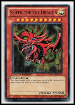 Slifer the Sky Dragon YGLD-ENG01 King of Games Yugi's Legendary Decks - Image 1