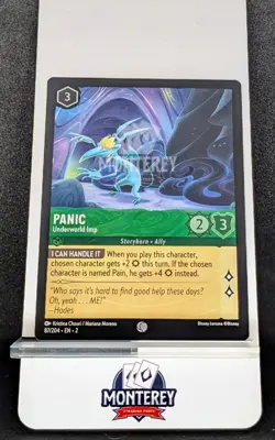 PANIC Underworld Imp NM-MINT FOIL Disney Lorcana TCG 87/204 EN2 - Image 1