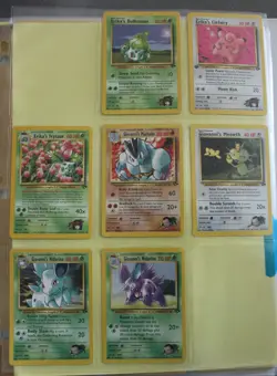 Basic Pokemon Cards ©1999-2000 Wizards 1st Edition, Foil, Gym Challenge - Image 5