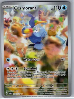 Cramorant 176/167 SV06: Twilight Masquerade - Pokemon Card - NM - Image 1
