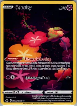 Comfey GG14/GG70 Crown Zenith: Galarian Gallery - Pokemon Card - NM - Image 1