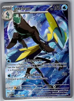 Inteleon 142/132 ME01: Mega Evolution - Pokemon Card - NM - Image 1