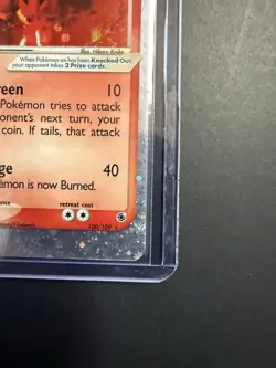 Vintage Pokemon Magmar EX Holo Card 100/109 Ultra Rare 2003 Ruby and Sapphire - Image 4
