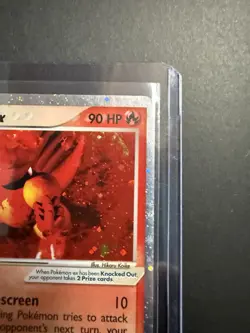 Vintage Pokemon Magmar EX Holo Card 100/109 Ultra Rare 2003 Ruby and Sapphire - Image 5