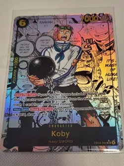 Bandai One Piece Koby Character Card EB04-044 Manga - Image 1