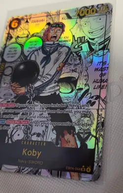 Bandai One Piece Koby Character Card EB04-044 Manga - Image 3