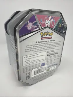 Pokemon Cards TCG Espeon V Heroes Tin Brand New Sealed Pokemon 4 Booster Packs - Image 5