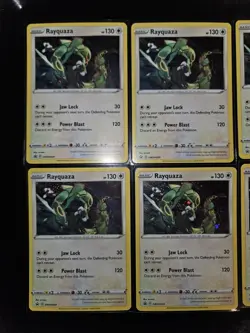 10x Rayquaza SWSH029 Black Star promo Pokemon Cards Lot Sea And Sky swirl LOOK!! - Image 2