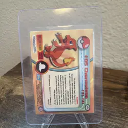Charmeleon #5 2000 Tv Animation Topps Chrome Holo Pokemon Card. - Image 2