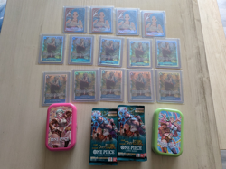 One Piece TCG! Huge Card Lot! Luffy Robin SR! Sealed Japanese packs! Bulk! EB-03 - Image 2