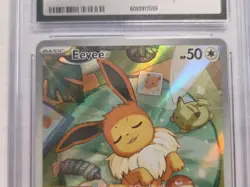 Pokemon Card-Eevee Promo From Prismatic Evolutions Elite Trainer Box -173 CGC-10 - Image 3