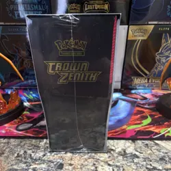 Pokemon Elite Trainer Box Crown Zenith Lucario Sealed English 2022 - Image 2