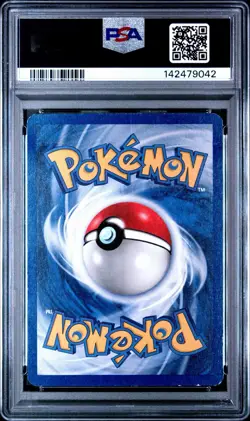 2000 Pokemon Rocket Abra #49 1st Edition PSA 1 - Image 2