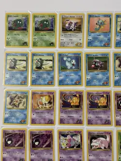 Lot of 28 Pokemon Cards Gym Challenge /132 Abra Drowzee Trainers Slowpoke LP-NM - Image 2