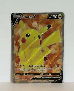 Pokemon TCG - Pikachu V (157/172) Full Art - Brilliant Stars - Image 1