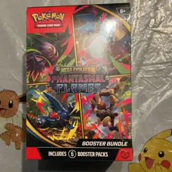 Pokemon TCG: Mega Evolution Phantasmal Flames Booster Bundle Box - 2025 - Image 1