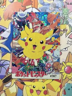 Pokemon Charizard Vintage Pocket Monsters Vending HOLO Prism Sticker 98 Nintendo - Image 2