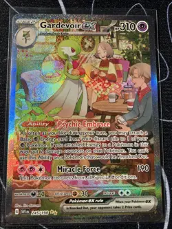 Pokemon TCG Gardevoir EX 245/198 Scarlet and Violet Base Special Illustration - Image 1