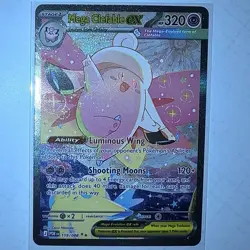 Mega Clefable EX Holo Rare 119/088 Special Illustration Rare Pokemon Card - Image 5