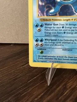 Pokemon Poliwrath Base Set Shadowless Holo Rare 13/102 1999 90 HP English - Image 5