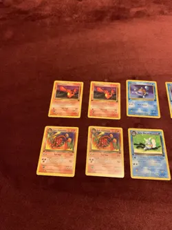 Pokemon Team Rocket First Edition Charmander Charmeleon Squirtle Wartortle - Image 2