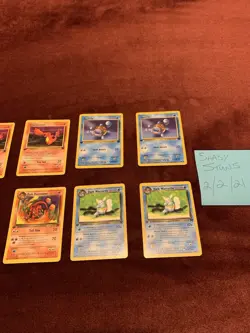 Pokemon Team Rocket First Edition Charmander Charmeleon Squirtle Wartortle - Image 3