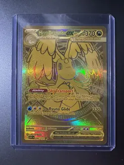 Pokemon TCG Ascended Heroes Mega Dragonite Ex Gold Hyper Rare 295/217 Near Mint - Image 1