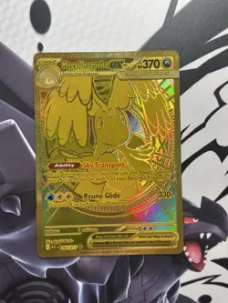 Pokemon TCG Ascended Heroes Mega Dragonite Ex Gold Hyper Rare 295/217 Near Mint - Image 3