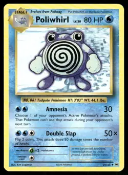 Pokemon TCG Pokemon Poliwhirl Poliwhirl Uncommon Regular 2016 - Image 1