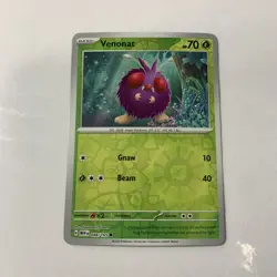 Venonat 048/165 Pokemon Sv: Scarlet & Violet 151 Reverse Holo - Image 1