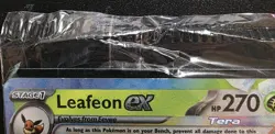 Leafeon EX 006/131 Prismatic Evolutions STAMPED Promo SEALED Pokemon 2025 - Image 3