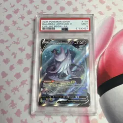 Pokemon TCG Galarian Articuno V Ultra Rare Holo Chilling Reign 170/198 PSA 9 - Image 1