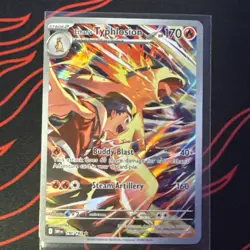 Pokemon Ethan’s Typhlosion 170 190/182 Buddy Blast Steam Artillery - Image 1