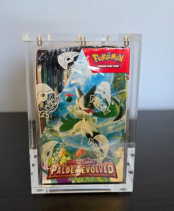 Pokemon Scarlet and Violet - Paldea Evolved Booster Box (w/ Acrylic Case) - Image 4