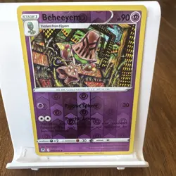 Pokemon TCG Silver Tempest: Beheeyem (080/195) - Uncommon - Near Mint - Image 1