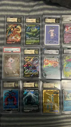 Pokemon lot graded japanese and English psa and cgc - Image 1