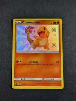 Pokemon Charmander SV6/SV94 Shiny Holo Rare Hidden Fates: Shiny Vault NM - A - Image 1