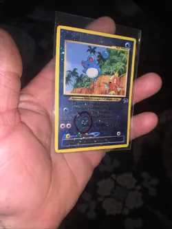 Pokemon Marill 11/18 Southern Islands 2007 Reverse Holo With Swirl - Image 1