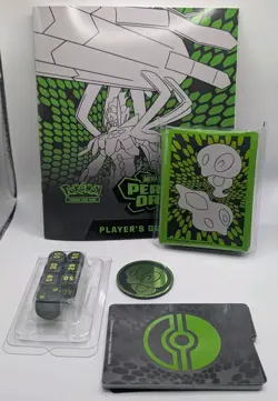 Pokemon Perfect Order players guide, dice, sleeves, coin and dividers - Image 1