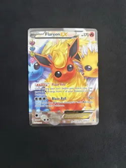 Flareon EX (Full Art) RC28/32 Generations: Radiant Collection Holo Pokemon - LP - Image 1