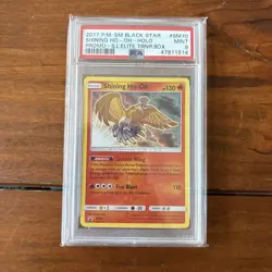 Pokemon TCG Shining HO-OH Sun & Moon Sm70 Promo PSA 9 - Image 1