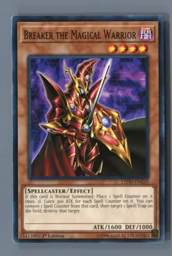 Breaker the Magical Warrior LEDD-ENA10 Legendary Dragon Decks Yu-Gi-Oh NM - Image 1