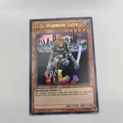 Yu-Gi-Oh! D.D. Warrior Lady DUSA-EN051 Ultra Rare 1st Edition Near Mint - Image 2